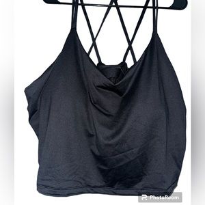 Old Navy Light Support PowerPress Longline Sports Bra Women’s Size 4x NWT